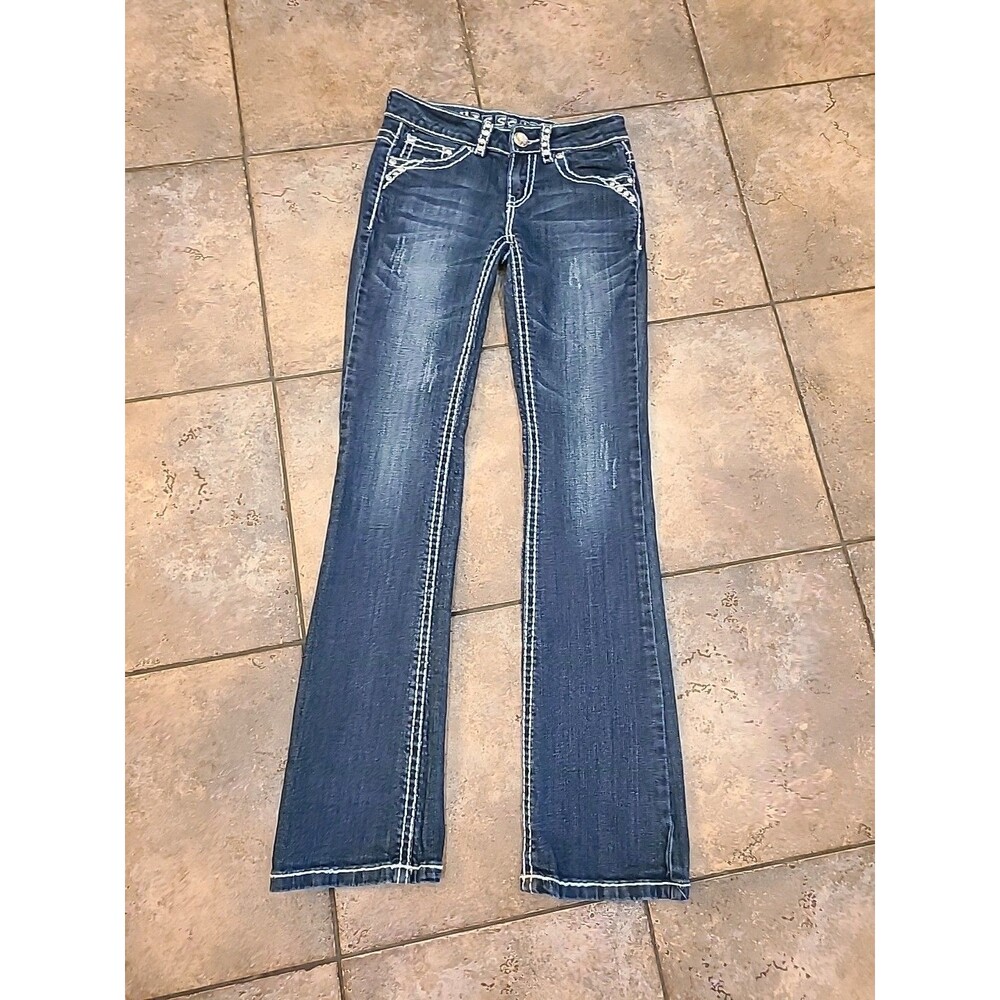 Miss chic USA MC2207C Jeans  Sz 1